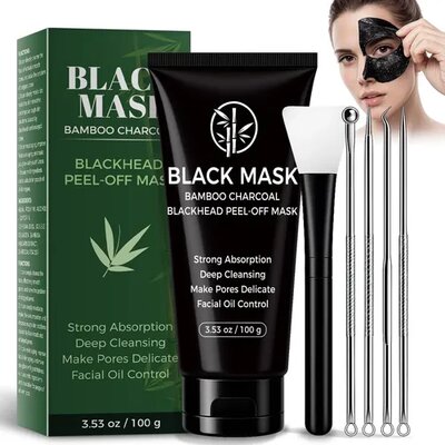 Masque peel-off au charbon de bambou